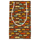 髭パターン スモールペーパーバッグ (正面)