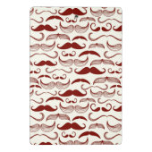 髭パターン、レトロのスタイル3 ミニクリップボード (裏面)