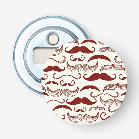 髭パターン、レトロのスタイル3 栓抜き (正面)