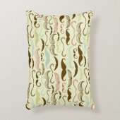 髭パターン、レトロのスタイル4 アクセントクッション (正面(垂直))