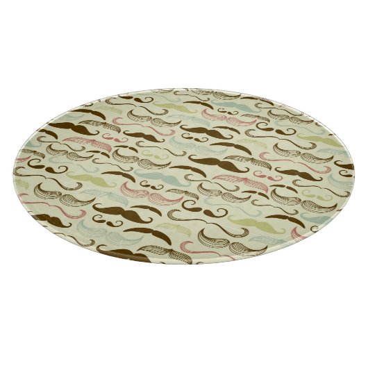 髭パターン、レトロのスタイル4 カッティングボード (角)