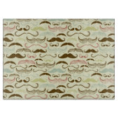 髭パターン、レトロのスタイル4 カッティングボード (正面)