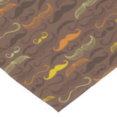 髭パターン、レトロのスタイル5 ショートテーブルランナー (コーナー)