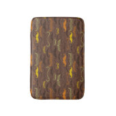 髭パターン、レトロのスタイル5 バスマット (正面縦)