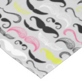 髭パターン、レトロのスタイル テーブルクロス (アングル)