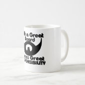 髭素晴らしの責来素晴らし任 コーヒーマグカップ (正面右)