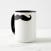 髭質問マグ マグカップ (正面左)