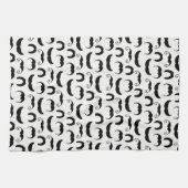 髭 キッチンタオル (横)