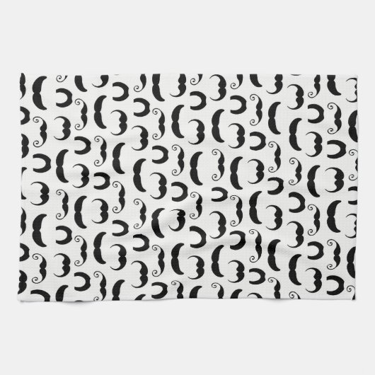 髭 キッチンタオル (横)