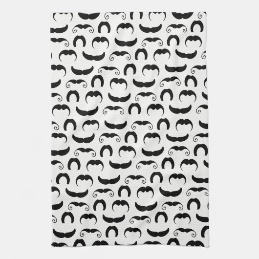 髭 キッチンタオル (縦)