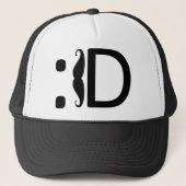 -髭 キャップ (正面)