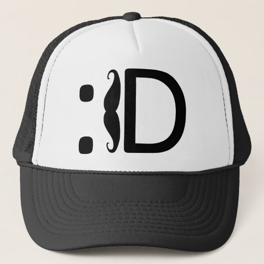 -髭 キャップ (正面)