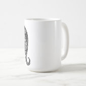 髭 コーヒーマグカップ (正面右)