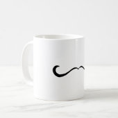 髭 コーヒーマグカップ (正面左)