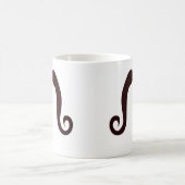髭 コーヒーマグカップ (中央)