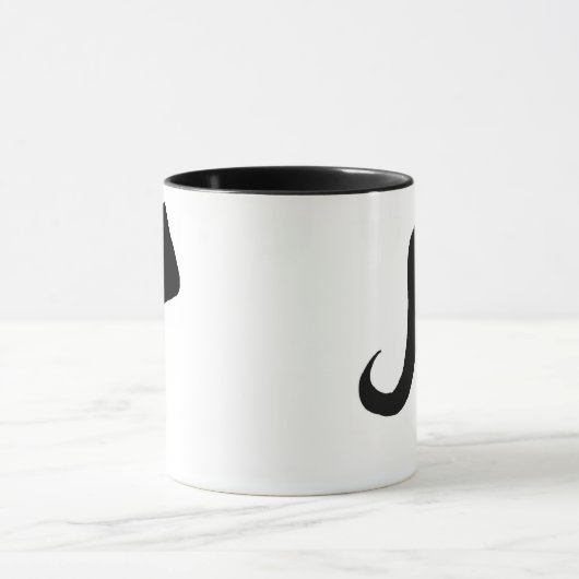 髭 マグカップ (中央)