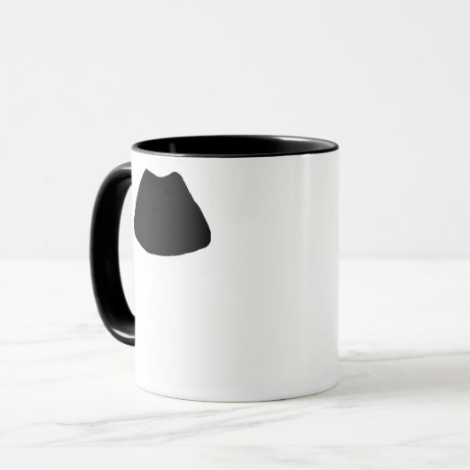 髭 マグカップ (正面左)