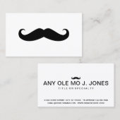 髭 名刺 (正面/裏面)