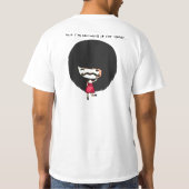 髭 Tシャツ (裏面)