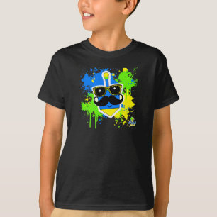 髭Dreidel -暗いワイシャツ Tシャツ