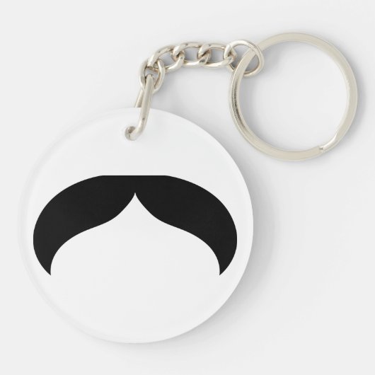 髭Keychain キーホルダー (裏面)