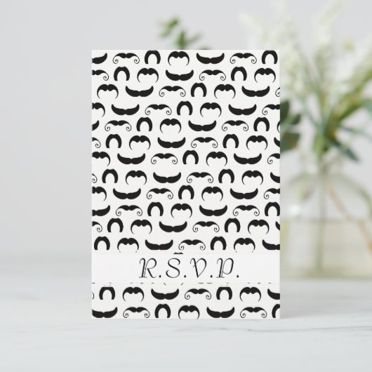 髭R.S.V.P. 出欠カード (スタンド正面)