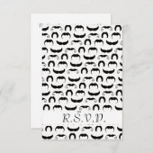 髭R.S.V.P. 出欠カード (正面/裏面)