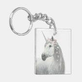 鬣の花との精神のユニコーン キーホルダー (正面左)