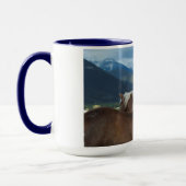 鬣及び山のマグ マグカップ (左)