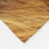 鬣毛布が付いているライオンの顔 フリースブランケット (角)