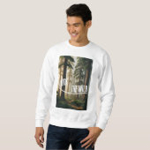 鬱蒼とした松林 スウェットシャツ (正面フル)