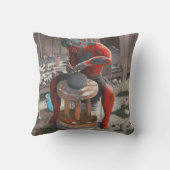 鬼が使う陶芸車ファンタジー装飾用クッション クッション (裏面)