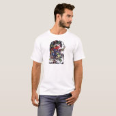 鬼と楓のタトゥーデザイン Tシャツ (正面フル)