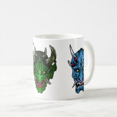 鬼のイラスト コーヒーマグカップ (正面右)