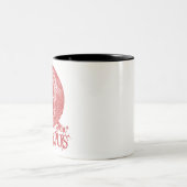 鬼のクリスマス ツートーンマグカップ (中央)