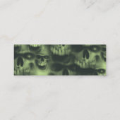 鬼のスカルの名刺 スキニー名刺 (裏面)