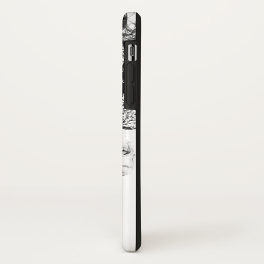 鬼のスカル Case-Mate iPhoneケース (裏面/左)