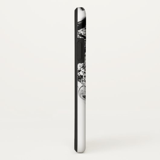 鬼のスカル Case-Mate iPhoneケース (裏面/右)