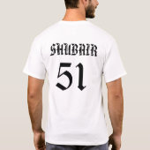 鬼のフットボール07 Tシャツ (裏面)