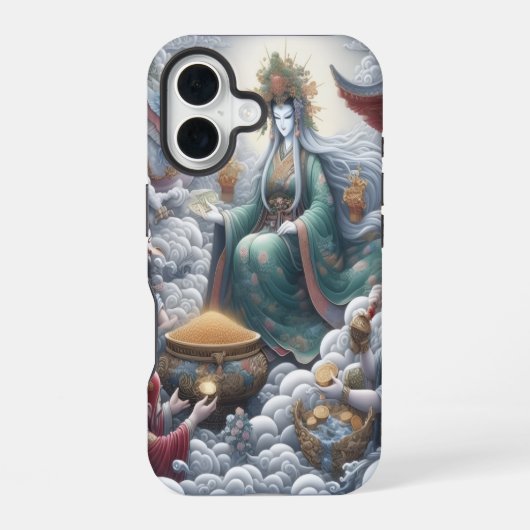 鬼の夢  iPhone 16ケース (裏面)