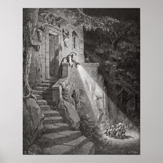 鬼の家 ポスター (正面)