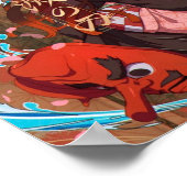 鬼の層きめつの矢場 ポスター (角)