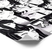 鬼の層の時任武一郎コラージュ ポスター (角)