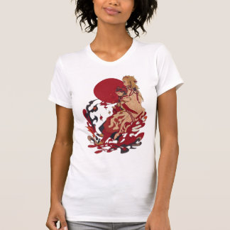 鬼の層キメツヤイバしのぶ丹次郎  Tシャツ