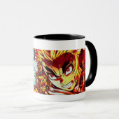 鬼の層（連国京十郎と赤座）の戦い マグカップ (正面右)