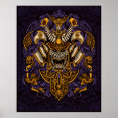 鬼の怒り ポスター (正面)