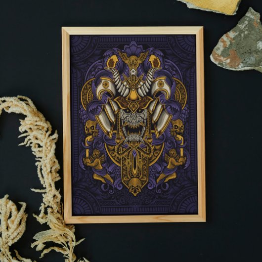 鬼の怒り ポスター