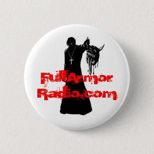 鬼の殺害者、FullArmorRadio.com 缶バッジ