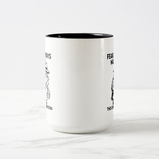 鬼の皮 ツートーンマグカップ (中央)