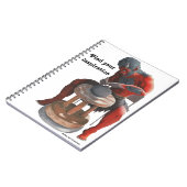 鬼の陶器作りポットファンタジースパイラルノート ノートブック (左側)